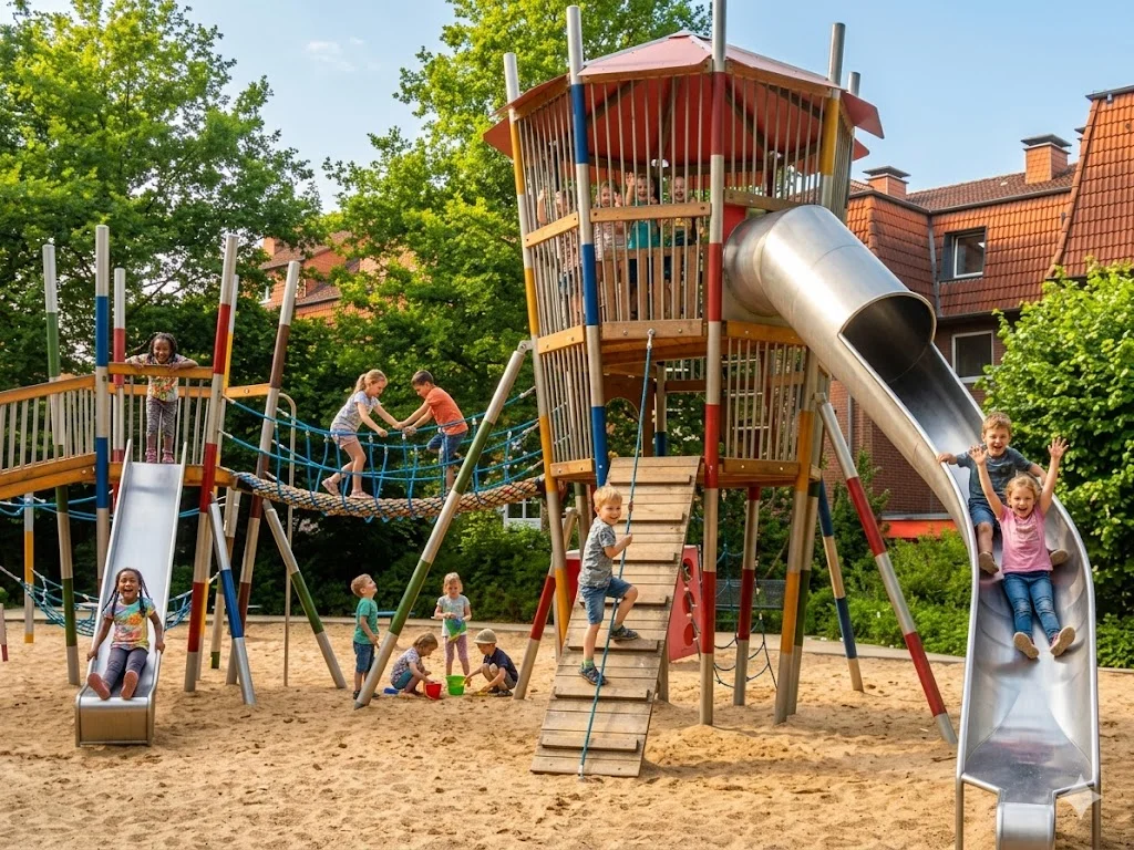 Carl-Mosterts-Park, Bergmannstr.