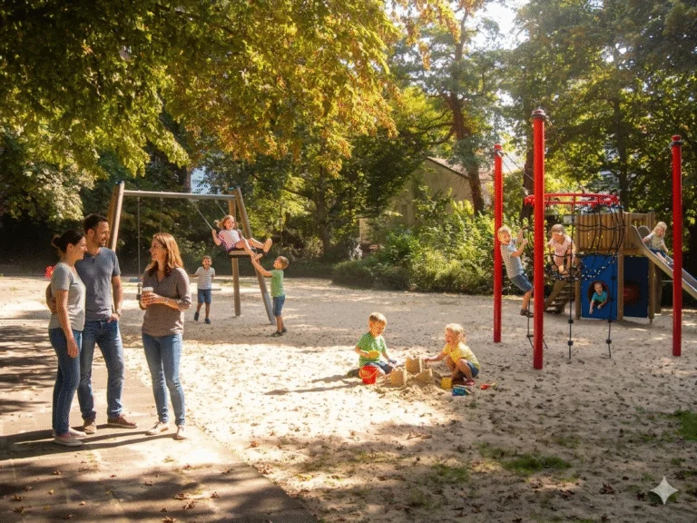 Hermann-Kusch-Weg, Rheinelbe Park, Leithestraße