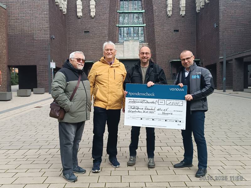 Vonovia unterstützt Stadtteiloffensive Ückendorf Aktiv e. V.
